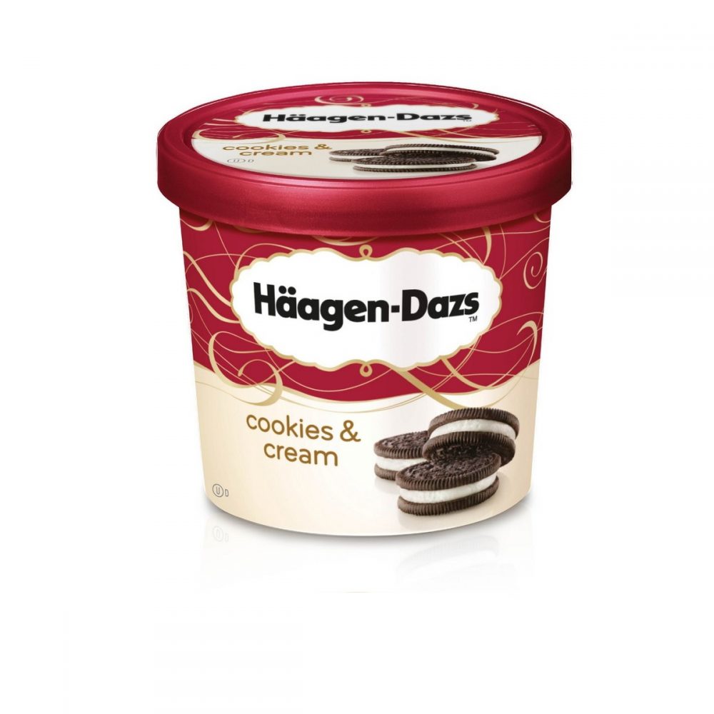 HAAGEN DAZS COOKIES & CREAM 473ML The Care