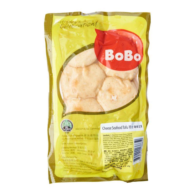 BOBO CHEESE SEAFOOD TOFU 200G The Care