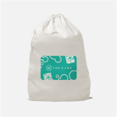 wash and fold laundry services bag