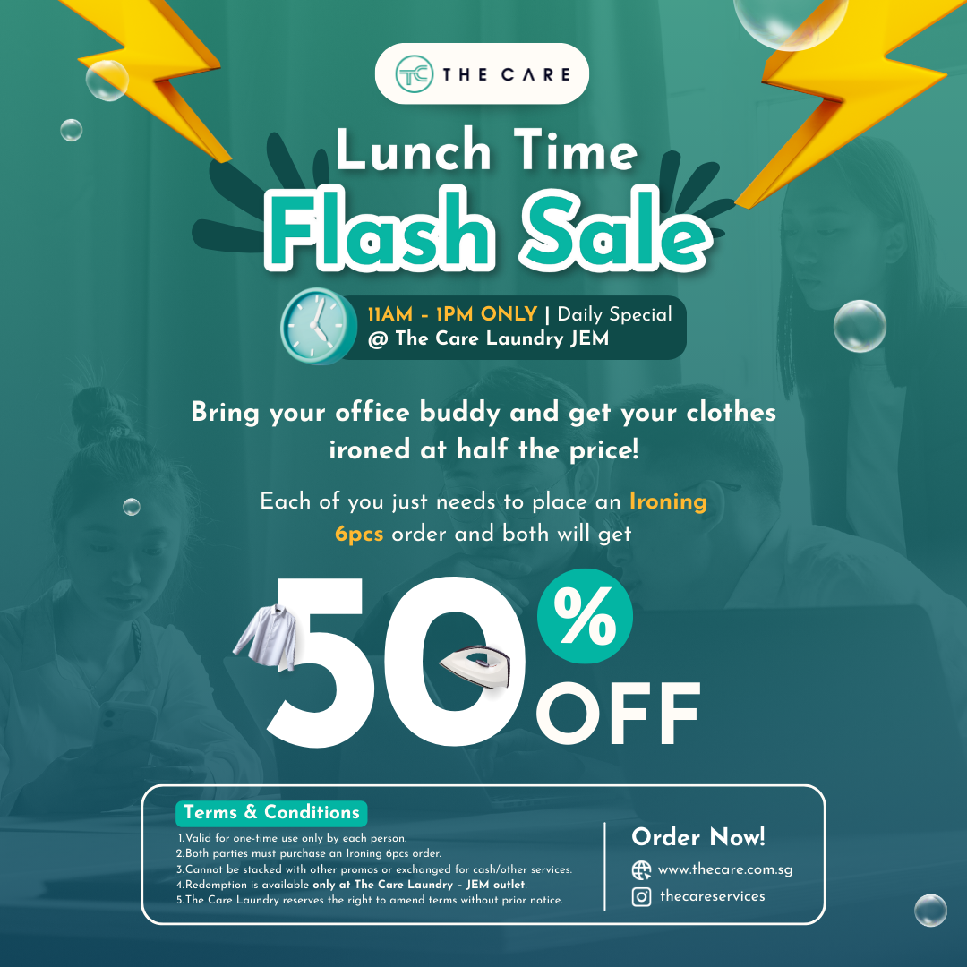 Laundry Flash Sale Promotion