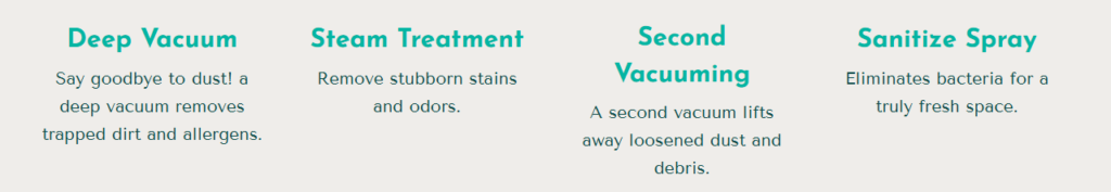 4 Step On Site Curtains Cleaning Singapore