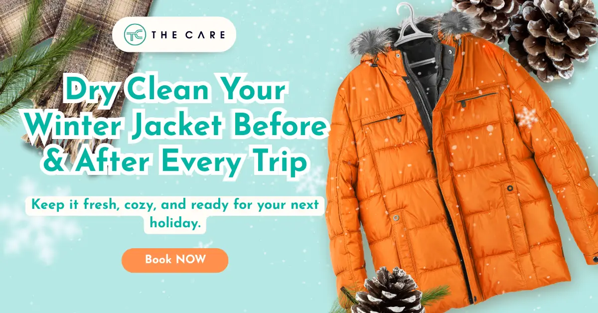 Dry Clean Winter Jacket at The Care Laundry