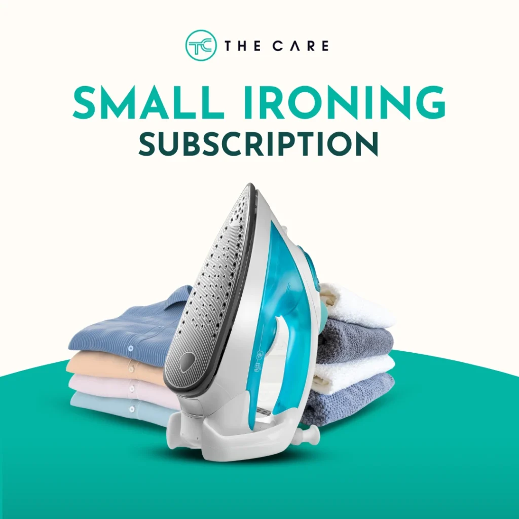 Small Ironing Subscription | The Care Laundry
