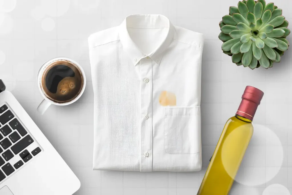 The Care | How to remove tea coffee and oil stains