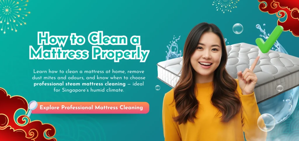 How to Clean a Mattress Properly - At Home Mattress Cleaning Service Singapore