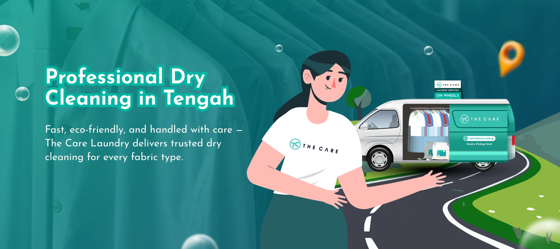 The Care On Wheels - Dry Cleaning