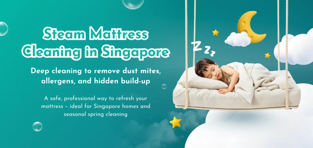 Steam Mattress Cleaning in Singapore - The Care Laundry