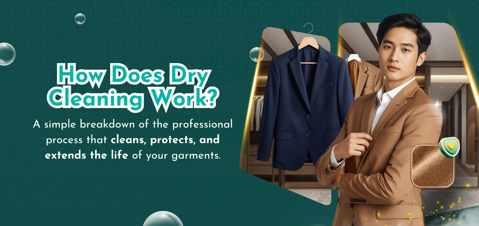 how does dry clean works