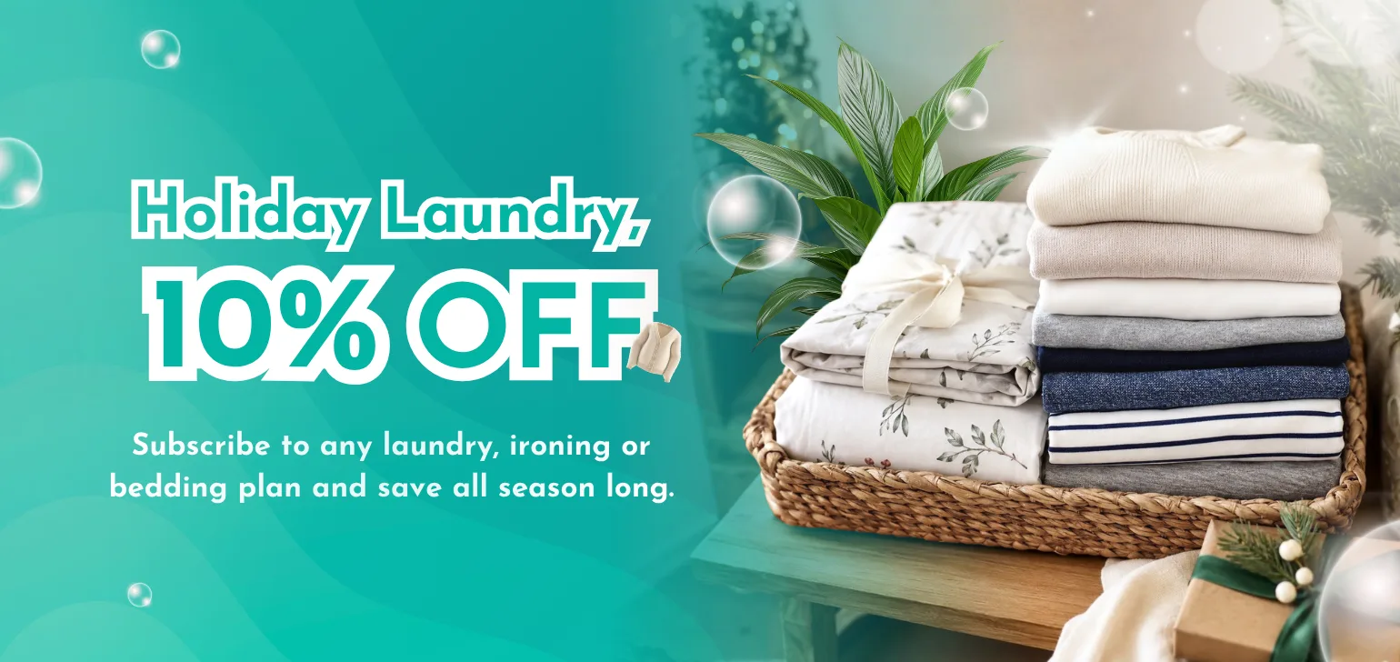 10% OFF Holiday Laundry