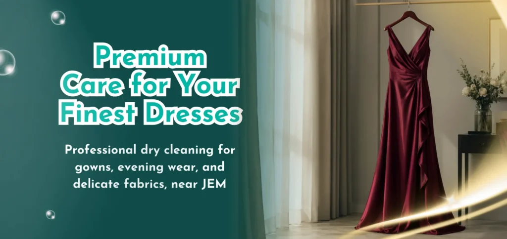 Premium Dress Dry Cleaning Near JEM Singapore