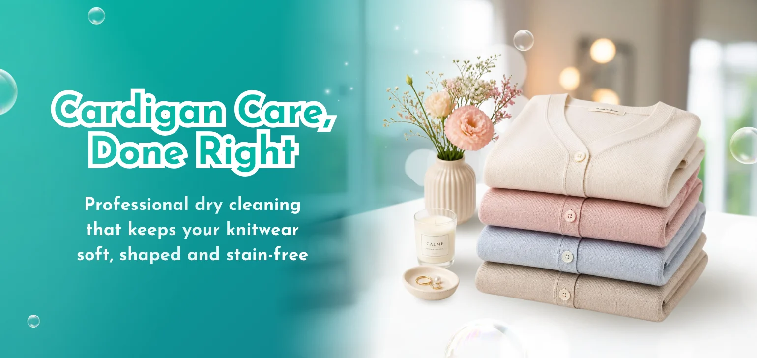 Professional Cardigan Dry Cleaning Services