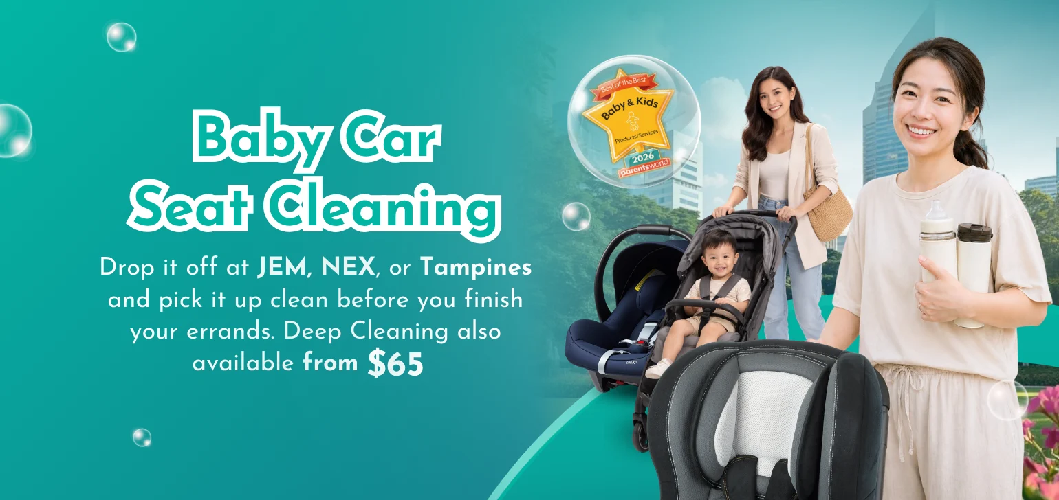 Baby Car Seat Cleaning Service Near Me in Singapore