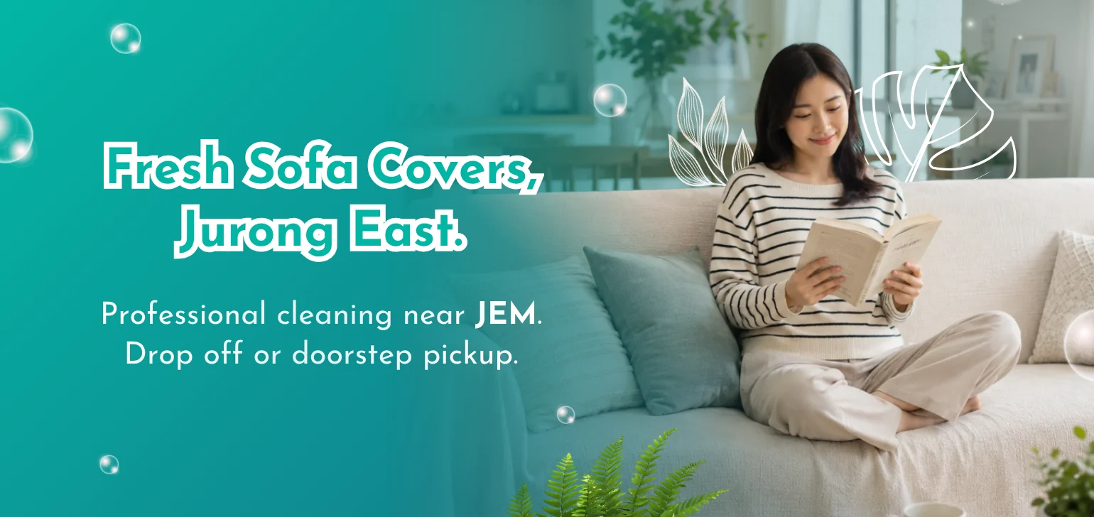 How to Book Sofa Cover Cleaning JEM