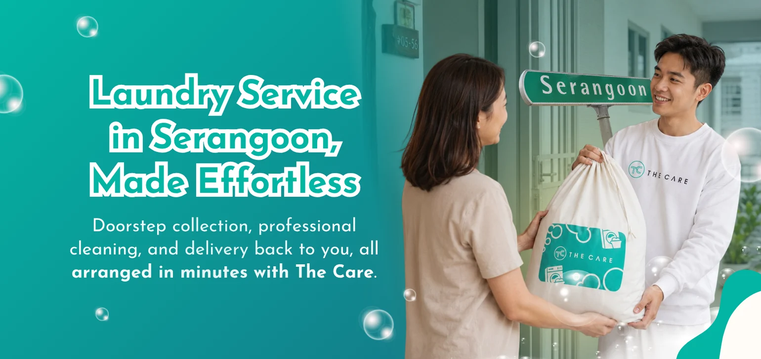 Laundry service Serangoon - The Care pickup and delivery
