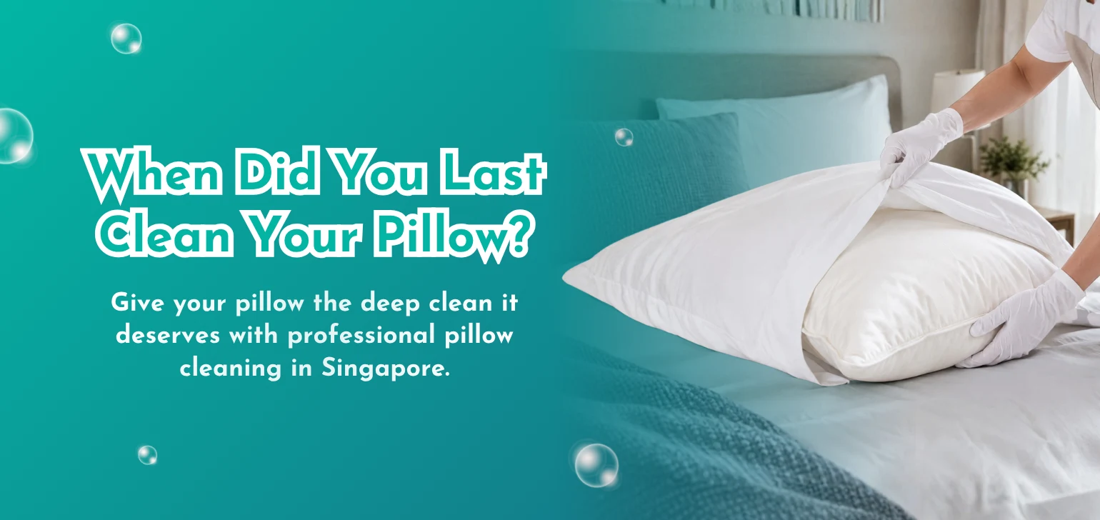 Professional pillow cleaning and dry cleaning service in Singapore