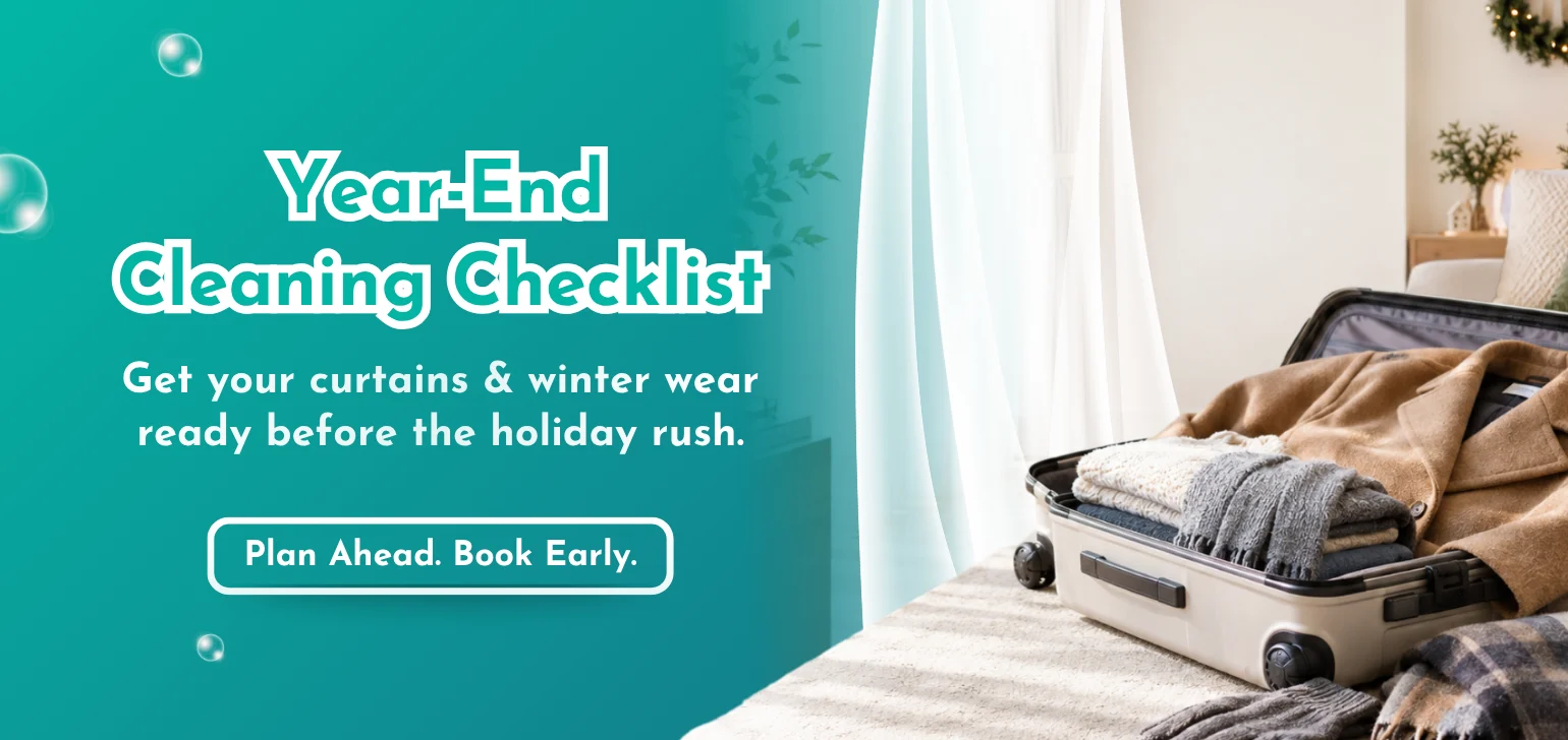 year end dry cleaning checklist singapore