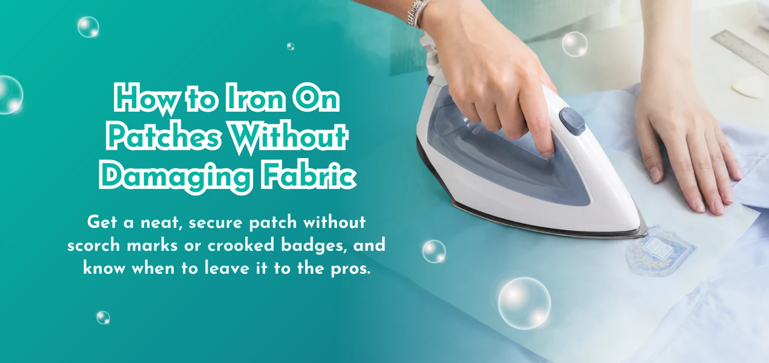 How to Iron Patches
